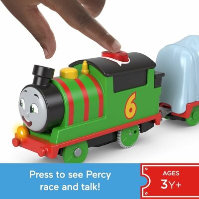 Thomas & Friends Motorized Toy Train Talking Percy Battery Powered Engine