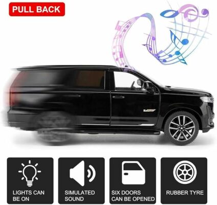 Toy Car Compatible for Escalade SUV Model Diecast Collectible Car