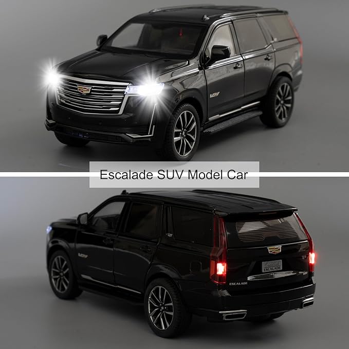 Toy Car Compatible for Escalade SUV Model Diecast Collectible Car Toy Car Compatible for Escalade SUV Model Diecast Collectible Car