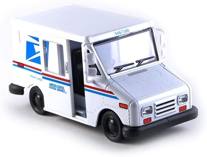 United States Postal Mail Truck Die Cast Model