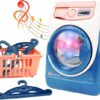 Washing Machine Toy for Kids Dollhouse Household Appliance