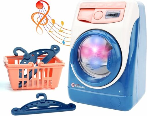 Washing Machine Toy for Kids Dollhouse Household Appliance