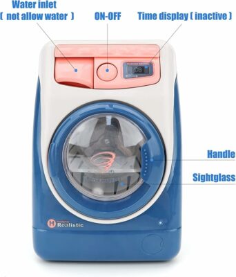 Washing Machine Toy for Kids Dollhouse Household Appliance