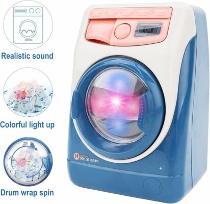 Washing Machine Toy for Kids Dollhouse Household Appliance