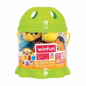 Winfun 10 Piece My Animals Bath Playset for Babies