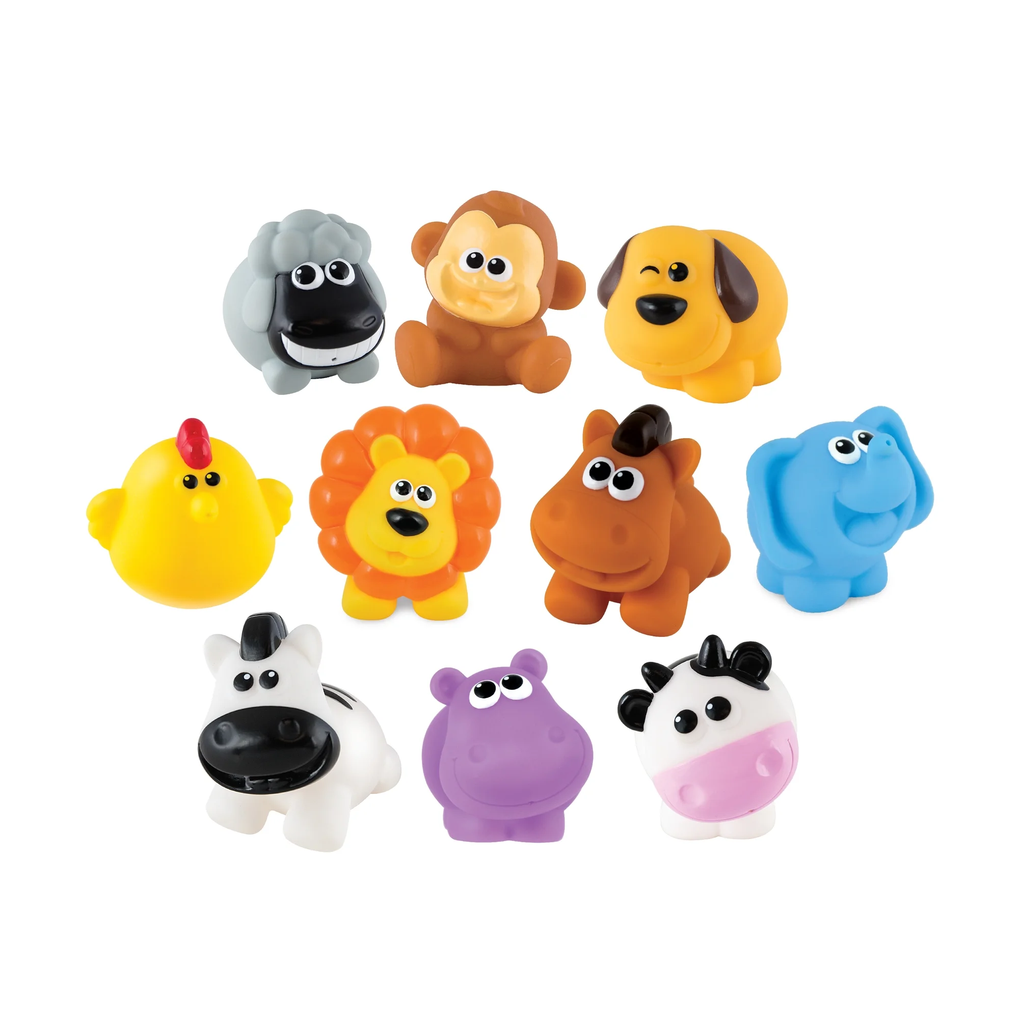 Winfun 10 Piece My Animals Bath Playset for Babies Winfun 10 Piece My Animals Bath Playset for Babies