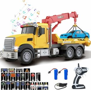 2.4GHz Remote Control Tow Truck for Kids