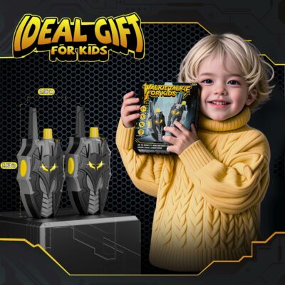 Batman Walkie Talkies for Kids with Flashing Eye Lights