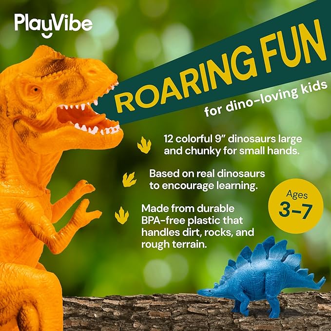 Dinosaur Toys 12 Realistic Dinasour Figure Multi Color Metal Storage Box Dinosaur Toys 12 Realistic Dinasour Figure Multi Color Metal Storage Box