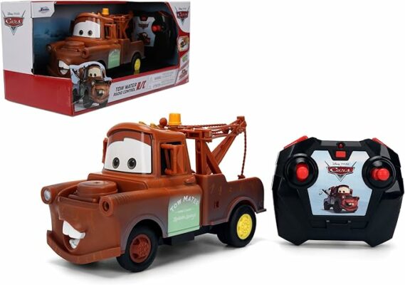 Disney Pixar Cars Turbo Racer Tow Mater Remote Control Car