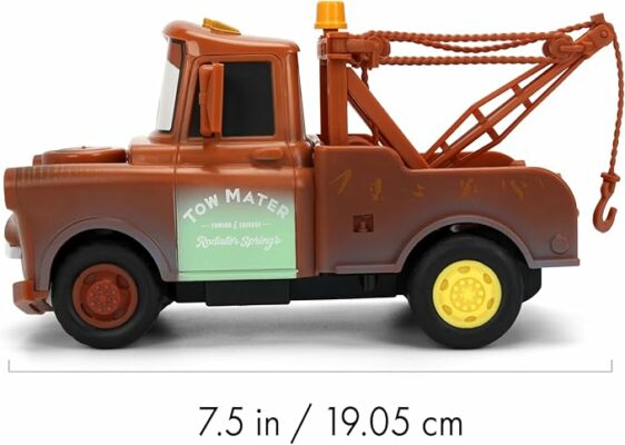 Disney Pixar Cars Turbo Racer Tow Mater Remote Control Car