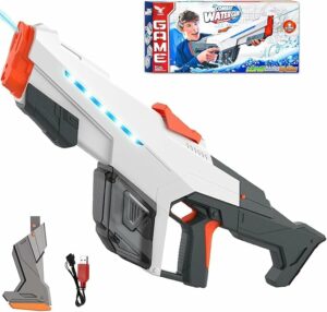 Electric Water Gun Automatic Water Gun with Water Absorption