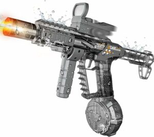 Electric Water Gun for Kids Automatic Squirt Gun with Flashing Muzzle