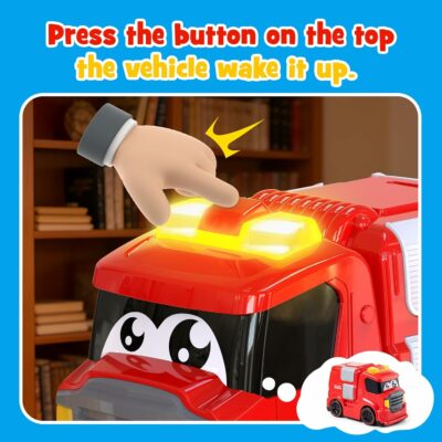 Emergency Cars Preschoolers Fire Engine for Kids Remote Control
