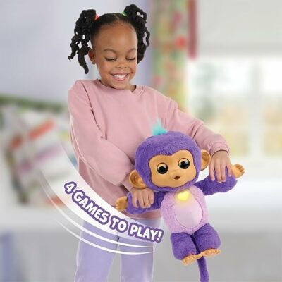 Fingerlings Care ‘n’ Cuddles Interactive Baby Monkey