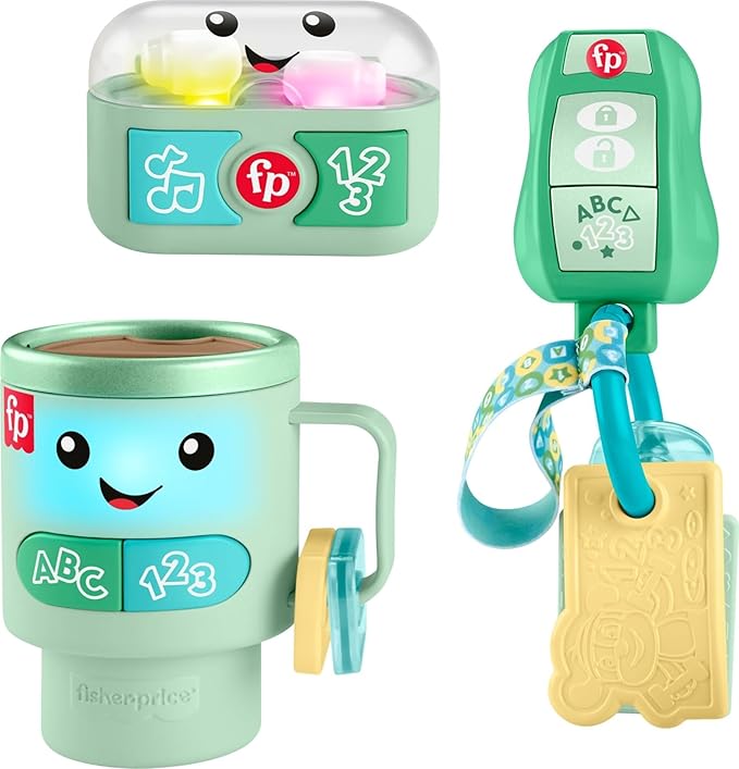 Fisher Price Baby Toys Laugh & Learn Go Gift Set Electronic Learning Activities