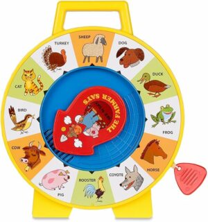 Fisher Price Classics Farmer Says See 'n Say Vintage Learning Toy