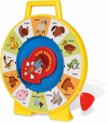Fisher Price Classics Farmer Says See 'n Say Vintage Learning Toy