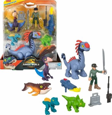 Fisher-Price Imaginext Jurassic World Rebirth Action Figure Set with Accessories