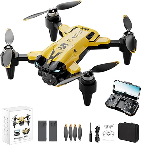 Foldable Drone with HD Camera Portable RC Quadcopter