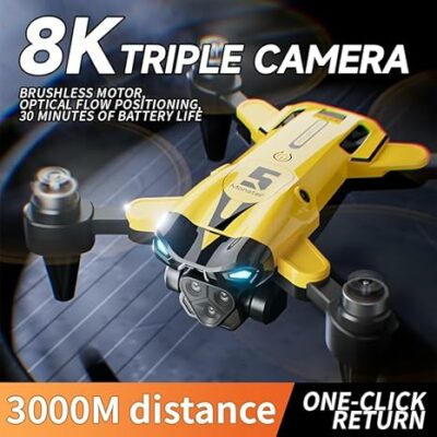 Foldable Drone with HD Camera Portable RC Quadcopter