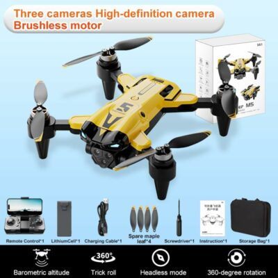 Foldable Drone with HD Camera Portable RC Quadcopter