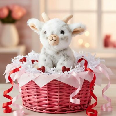 Goat Stuffed Animal Plushie Gifts for Kids