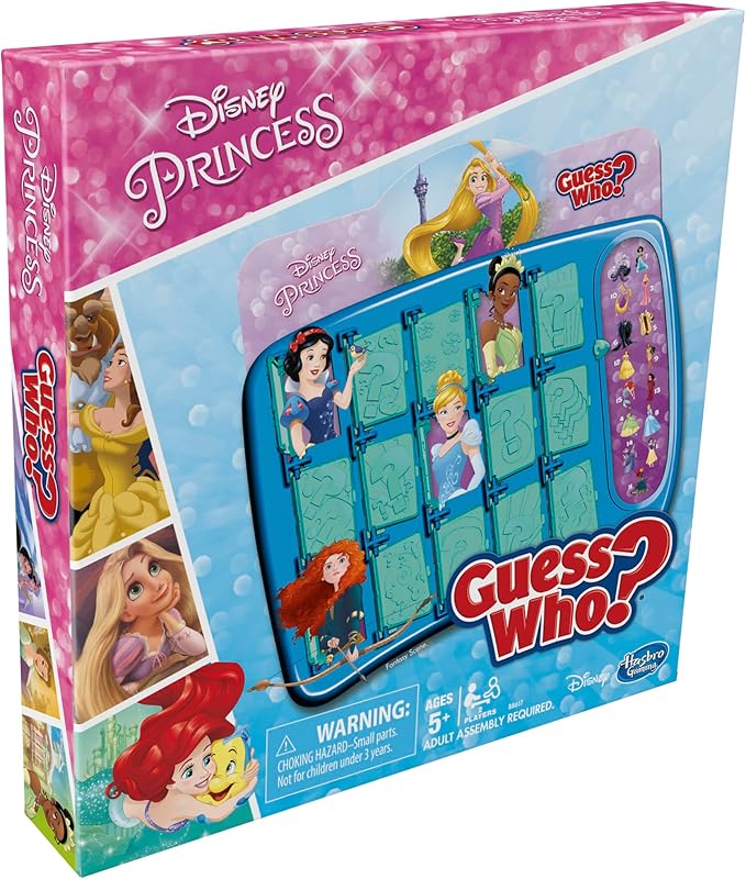 Hasbro Gaming Guess Who Disney Princess Edition Kids Board Game Hasbro Gaming Guess Who Disney Princess Edition Kids Board Game
