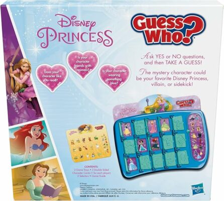 Hasbro Gaming Guess Who Disney Princess Edition Kids Board Game
