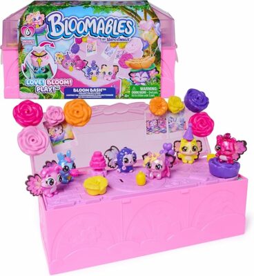 Hatchimals Bloomables Bloom Bash Collectibles Pack with 6 Surprise Box Characters