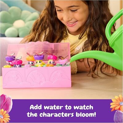 Hatchimals Bloomables Bloom Bash Collectibles Pack with 6 Surprise Box Characters