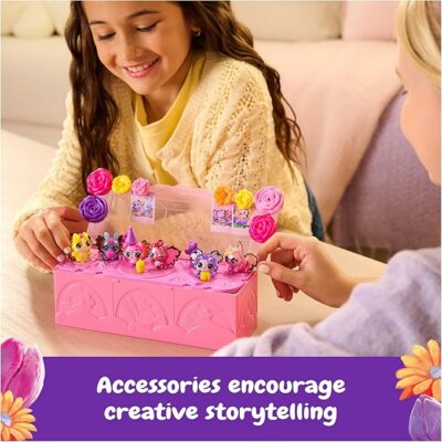Hatchimals Bloomables Bloom Bash Collectibles Pack with 6 Surprise Box Characters