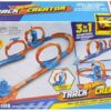 Hot Wheels Toy Car Track Set Triple Loop Pack & 1:64 Scale Vehicle