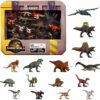 Jurassic World 15 Pack Mini Dinosaur Figures