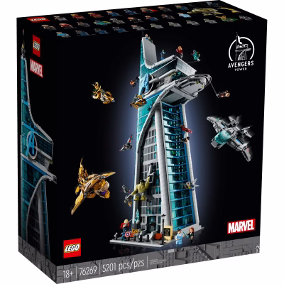 LEGO Marvel Avengers Tower Building Kit for Kids