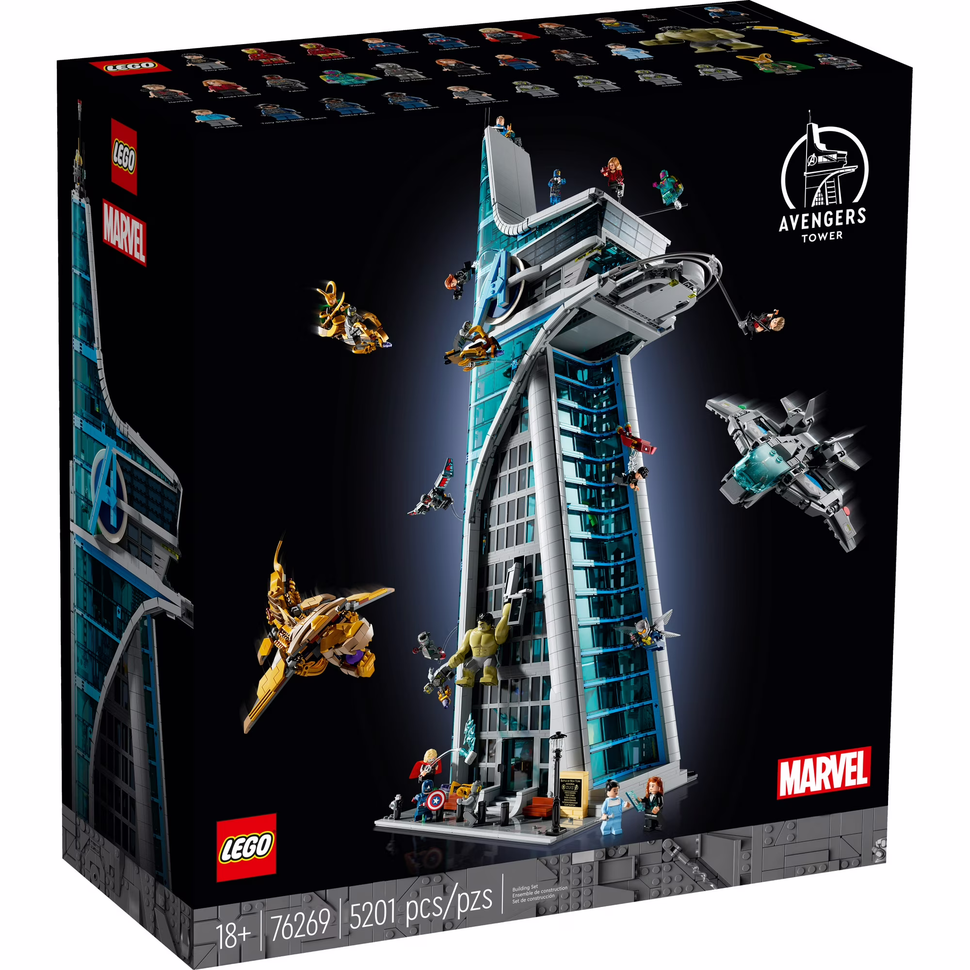LEGO Marvel Avengers Tower Building Kit for Kids 2 LEGO Marvel Avengers Tower Building Kit for Kids