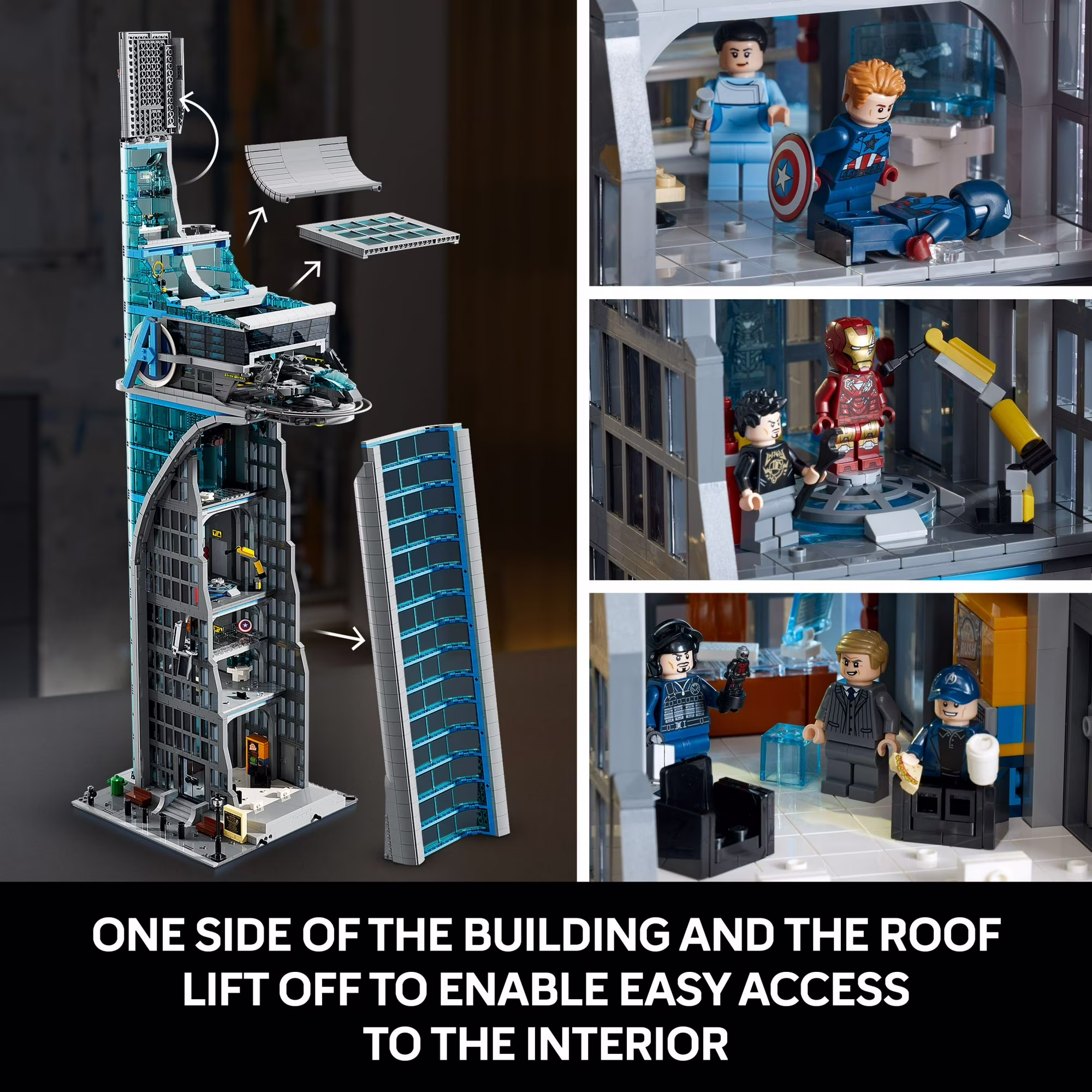 LEGO Marvel Avengers Tower Building Kit for Kids LEGO Marvel Avengers Tower Building Kit for Kids