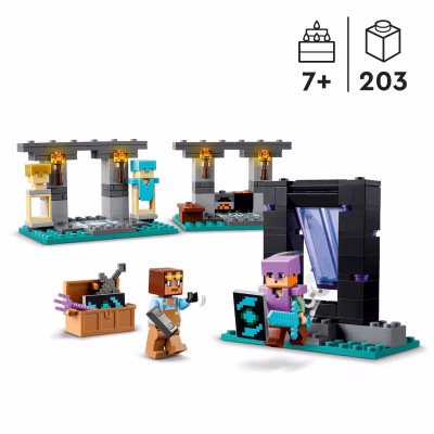 LEGO Minecraft Gift Set 5 epic sets with 15 characters in 1 Box