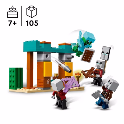LEGO Minecraft Gift Set 5 epic sets with 15 characters in 1 Box