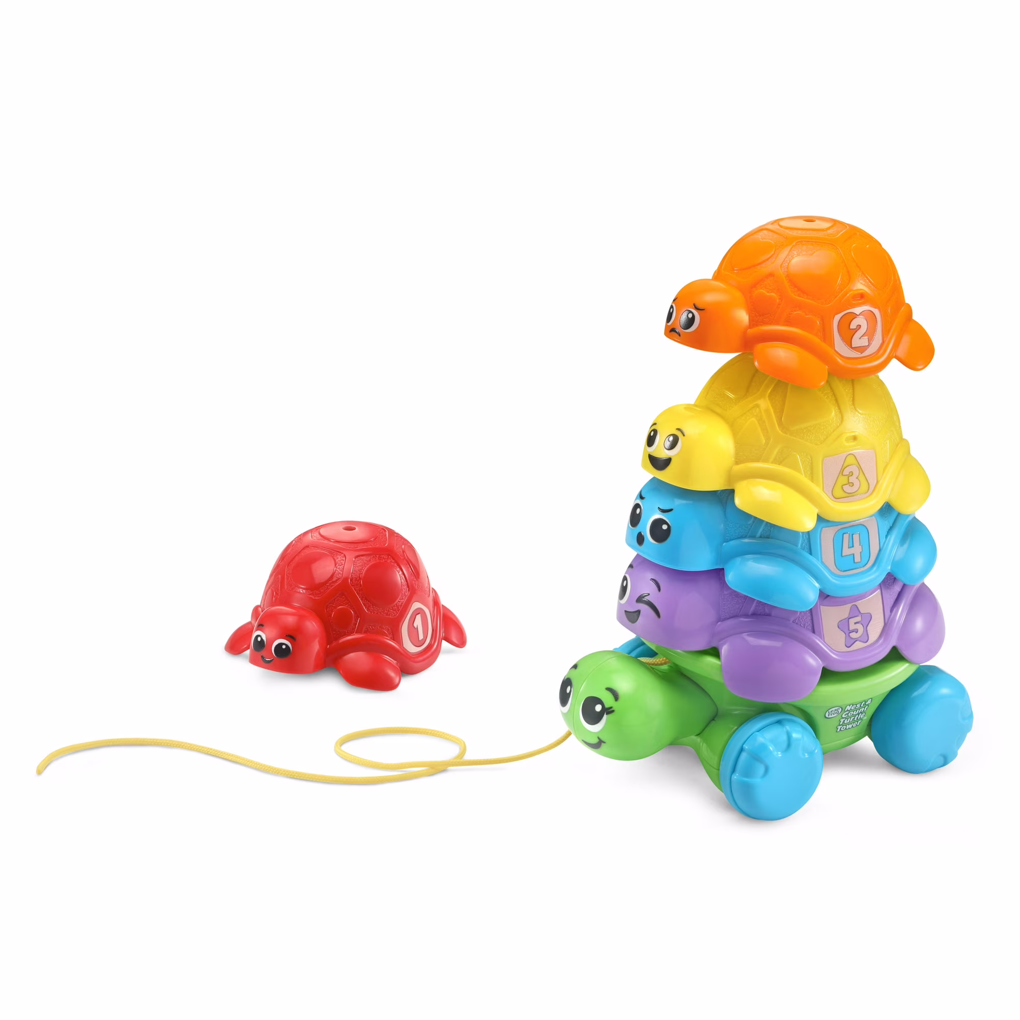 LeapFrog Nest & Count Turtle Tower with Accessories
