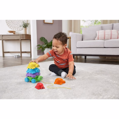 LeapFrog Nest & Count Turtle Tower with Accessories