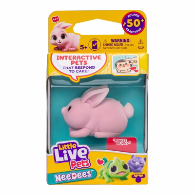 Little Live Pets NeeDees Interactive Wearable Take Anywhere Electronic Toy