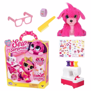 Little Live Pets Scruff a Luvs Sew Surprise Pink Mystery Puppy or Kitten