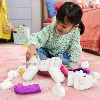 MEGA BLOKS Toddler Block Toys Set Build & Enchant Unicorn