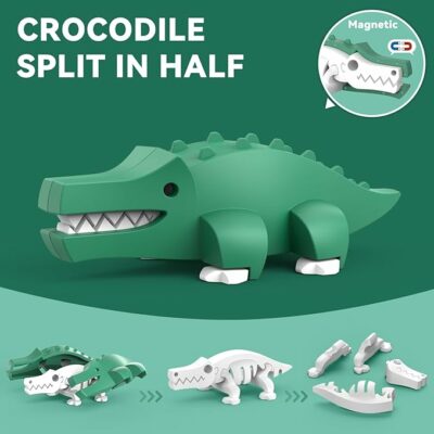 Magnetic Animal Building Toys 3D Puzzle Animals for Kids