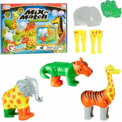 Magnetic Animals for Kids Mix or Match Animal Toy Set