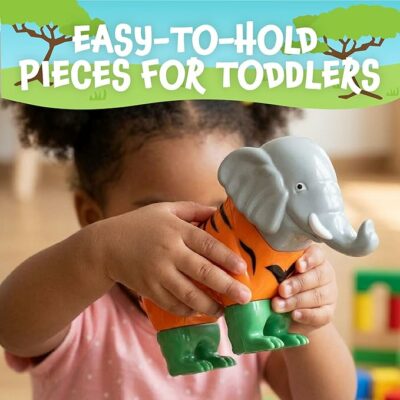 Magnetic Animals for Kids Mix or Match Animal Toy Set