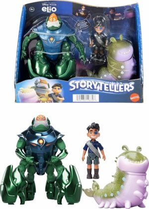 Mattel Disney and Pixar Elio Action Figure Storyteller 3 Pack