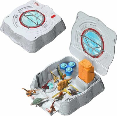 Mattel Jurassic World Distortus Rex Lab Sensory Playset with Mini Figures