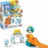 Mega Bloks Peek A Blocks Penguin Slide with Big Building Blocks